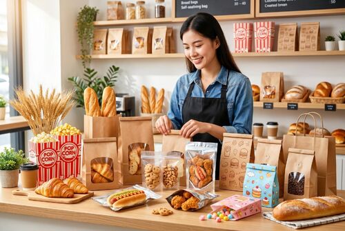 Anwendungen für Bäckerei- und Take-Away-Krafttüten