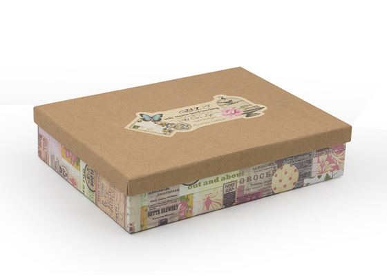 Good price Umweltfreundliche Kraftpapier Geschenkbox mit Deckel Verpackengeschenkbox für Hemd/Kleid Online