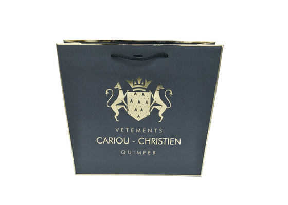 Good price Großes Papier-Geschenk-Luxustaschen mit Griffe kundengebundenem Marken-Logo-Drucken Online