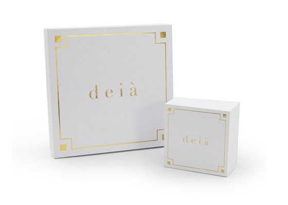 Good price Moderne steife Pappschachtel-Make-upgeschenkbox-weißes heißes Stempeln Online