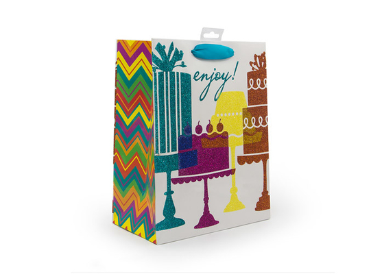 Good price Twinklings-Stern-Laminierungs-Band-Griff Tasche des Sandstrahlen-vorliegenden Papiers Online