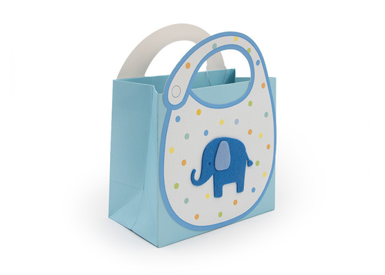 Good price Nette Büttenpapier-Geschenk-Taschen-einzigartiger Elefant-Entwurf mit Papiergriff Online
