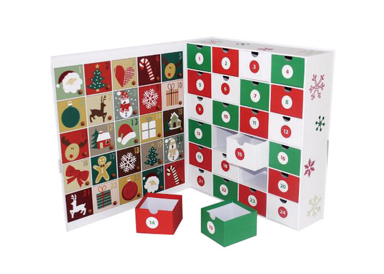 Good price Vorzügliches Luxusweihnachtsverpackenkalender-Weihnachtsfach Soem-Service Online