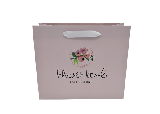 Good price Elegante Blume Art-Gewohnheit druckte personifizierte Papiergeschenk-Taschen mit Griffen Online