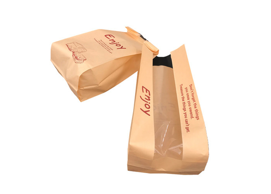 Good price Fettdichte kundenspezifische Verpacken- der Lebensmitteltaschen mit Fenster-recyclebarer Eigenschaft Online