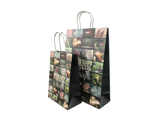 Good price Dekoratives verpackendes Luxusweihnachten, fantastische Drucksache-Einkaufstaschen Online