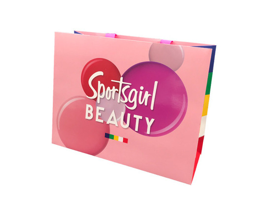 Good price Rosa fantastische Tasche des vorliegenden Papiers/natürliches Papiergeschenk sackt kundengebundenes Logo ein Online