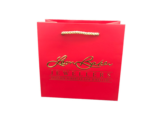 Good price Erstklassiger dekorativer Schmuck-Verpackentaschen goldener heißer stempelnder Soem-Service Online