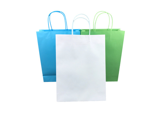 Good price Kundenspezifisches verpackendes Eco-Papier, flache Unterseiten-Recyclingpapier-Einkaufstaschen Online
