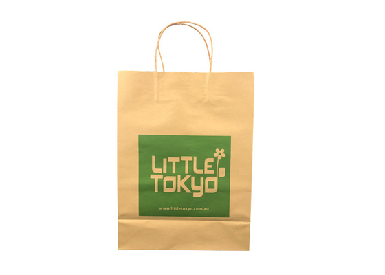 Good price Kundengebundenes elegantes verpackendes Eco-Papier, Brown-Papiertüte-Verpacken Online