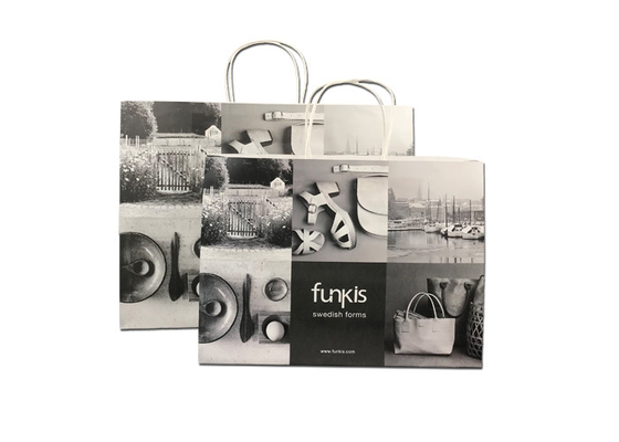 Good price Medium personifizierte das Eco-Papier-Verpacken/die Büttenpapier-Einkaufstaschen Online