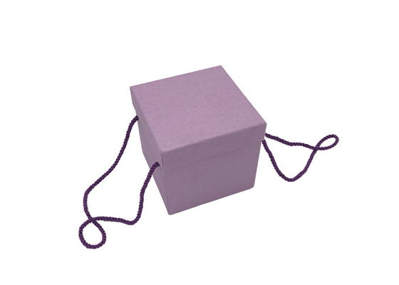 Good price Elegantes Papiergeschenk-Verpackenkasten-vorzüglicher Baumwollgriff-recyclebare Eigenschaft Online
