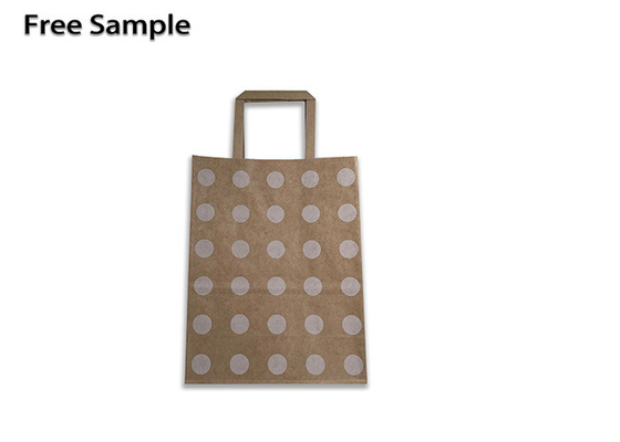 Good price Kraftpapier-Einkaufstasche-Offsetdruck Browns FSC 300gsm Online