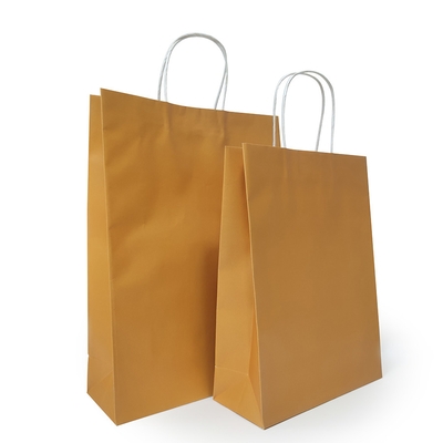 Good price 18 Farboptionale Normallack-Kraftpapier-Papiertüten können benutzte mehrfache Zeit-Einkaufstaschen sein Online